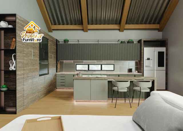 Layanan Kitchen set Babakan Madang Bogor desain compact untuk ruang terbatas Layanan Kitchen set Babakan Madang Bogor