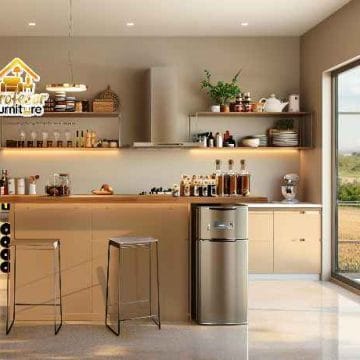 Layanan Kitchen set Megamendung Bogor free standing atau model island bar Layanan Kitchen Set Megamendung Bogor