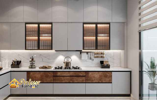 Kitchen set Pekojan Jakarta Barat, finishing super halus tanpa ada sudut tajam