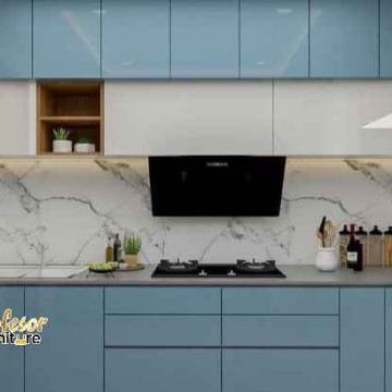 Kitchen set Kembangan Jakarta Barat, tips memilih warna agar dapur terlihat lebih luas