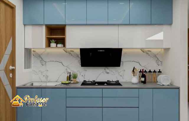 Kitchen set Kembangan Jakarta Barat, tips memilih warna agar dapur terlihat lebih luas