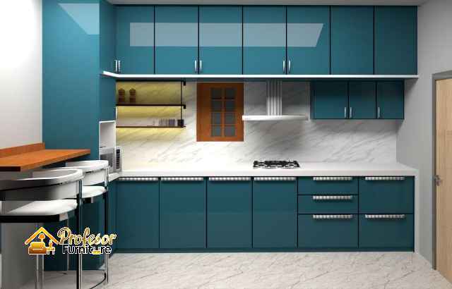 Kitchen set Kembangan Jakarta Barat, tips memilih warna agar dapur terlihat lebih luas