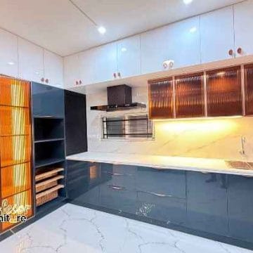Kitchen set Kebon Jeruk Jakarta Barat, pesan hari ini, besok langsung survei dan ukur.