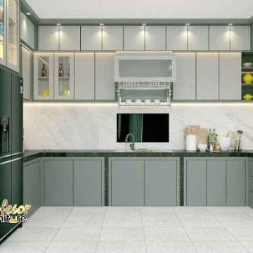 Ganti kitchen set lama ke Custom Set Dapur anti Rayap Majalengka PVC super awet