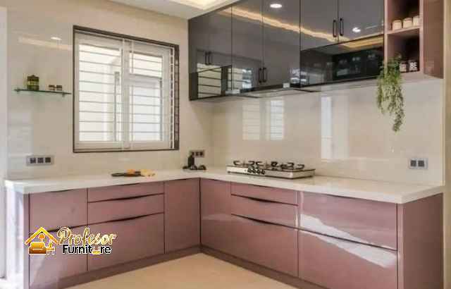 Kitchen set Krukut Jakarta Barat, bikin dapur apartemen studio jadi super lega