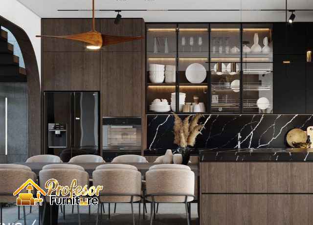 Layanan Kitchen set Bidara Cina Jakarta Timur paket lengkap termasuk top table.