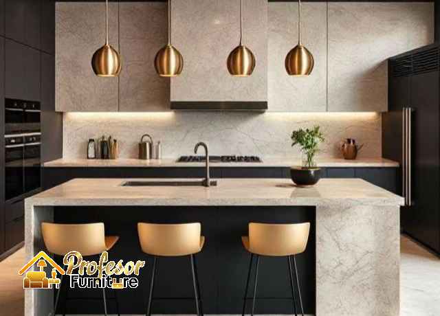Kitchen set Cengkareng Jakarta Barat, desain minimalis ala Korea yang lagi viral.