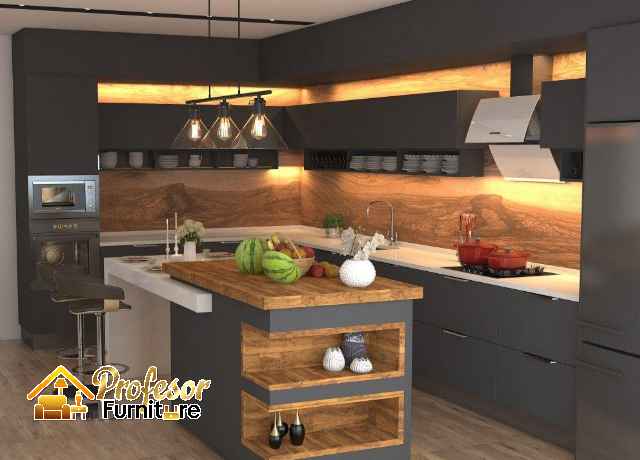 Kitchen set Cililitan Jakarta Timur pemasangan 1 hari, garansi anti rayap