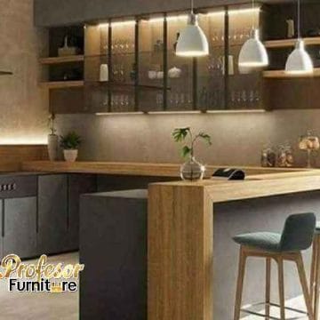 Kitchen set Kapuk Jakarta Barat, gaya Japandi estetik untuk dapur mungil Anda