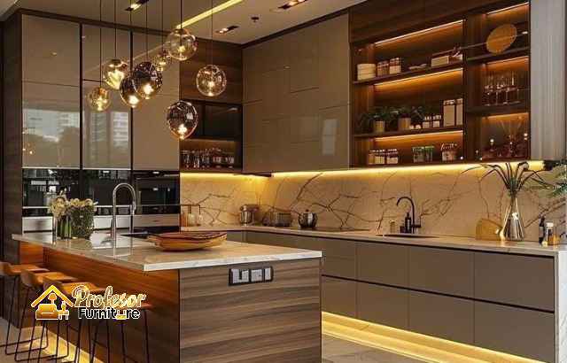 Kitchen set Jembatan Besi Jakarta Barat, review jujur ketahanan HPL vs cat Duco